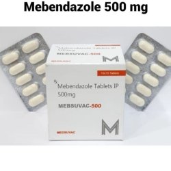 Mebsuvac-500 (Мебендазол 500мг) 10таб